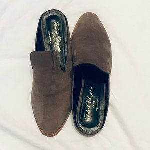 Robert Clergerio Mauve Suede Mules - 7 / 37